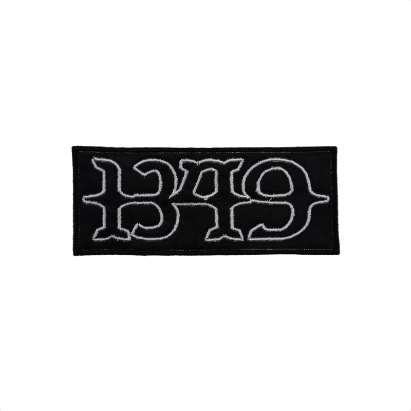 1349 | white logo | patch