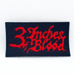 3 Inches Of Blood | logo | patch