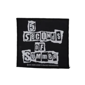 5 Seconds Of Summer | logo | patch (c) 2015