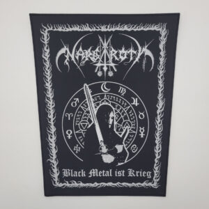 Nargaroth | black metal ist krieg | backpatch