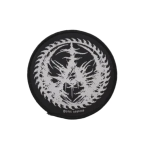 Aborted | sawblade logo | patch (c) 2015