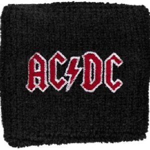 AC/DC | red white logo | sweatband