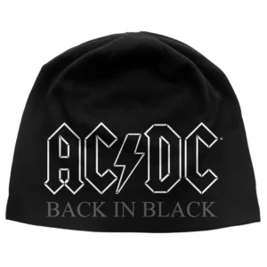AC/DC | back in black | jersey beanie