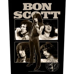 AC/DC | Bon Scott - collage | backpatch