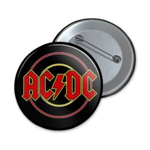 AC/DC | logo | button - 32 mm