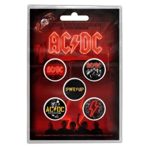 AC/DC | PWR UP | button set