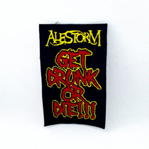 Alestorm | get drunk or die | patch