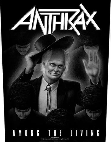 Anthrax | among the living | backpatch