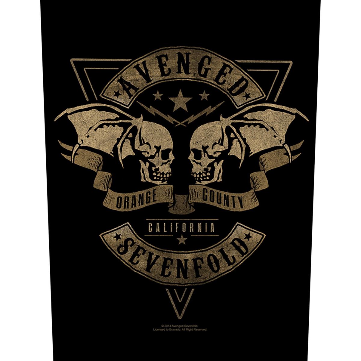 Avenged Sevenfold | orange county | backpatch