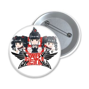 BabyMetal | logo and members | button - 32mm