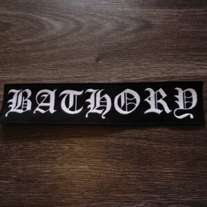 Bathory | logo | back stripe