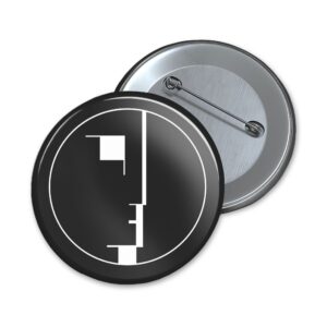 Bauhaus | spirit logo | button - 32 mm