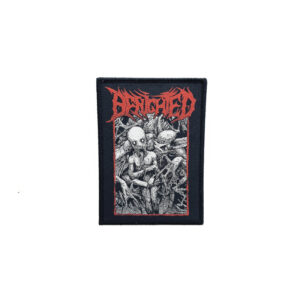 Benighted | obscene repressed - black border | patch