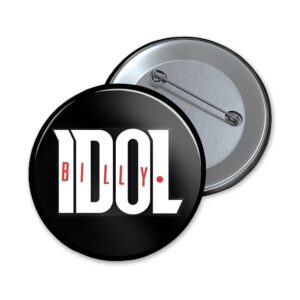 Billy Idol | logo | button - 32 mm
