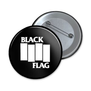 Black Flag | logo | button - 32 mm