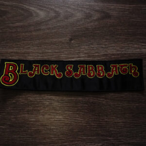 Black Sabbath | logo | back stripe