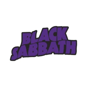 Black Sabbath | purple logo | cutout patch