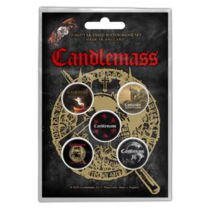 Candlemass | the door to doom | button set