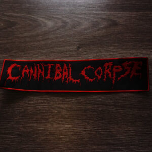 Cannibal Corpse | old logo | back stripe