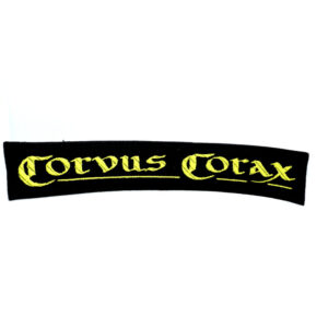Corvus Corax | logo | stripe patch