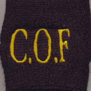 Cradle Of Filth | yellow C.O.F. logo | sweatband