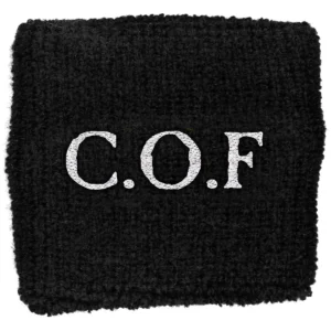 Cradle Of Filth | white C.O.F logo | sweatband
