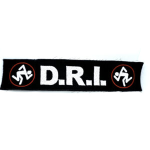 D.R.I. (Dirty Rotten Imbeciles) | logo | stripe patch