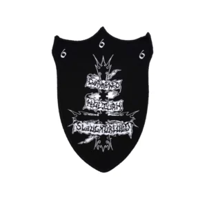 Darkened Nocturnal Slaughtercult | logo | cutout patch