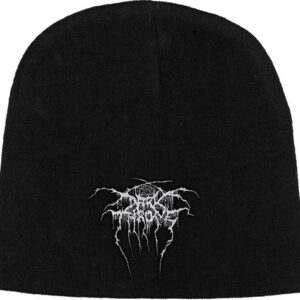 Darkthrone | white logo | beanie