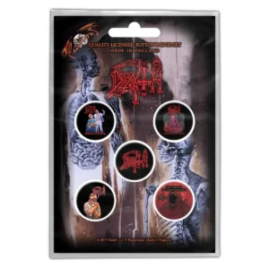 Death | albums | button set