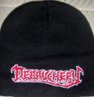 Debauchery | red white logo | beanie