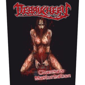Debauchery | chainsaw masturbation | backpatch