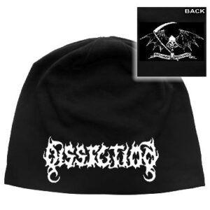 Dissection | logo and reaper | jersey beanie