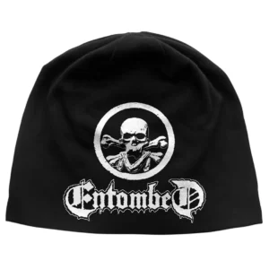 Entombed | skull logo | jersey beanie