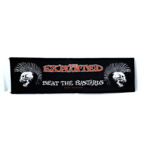 Exploited (the) | beat the bastards logo | stripe patch (c) 2002