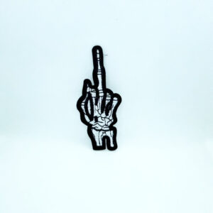 Skeletal fuck you | cutout patch
