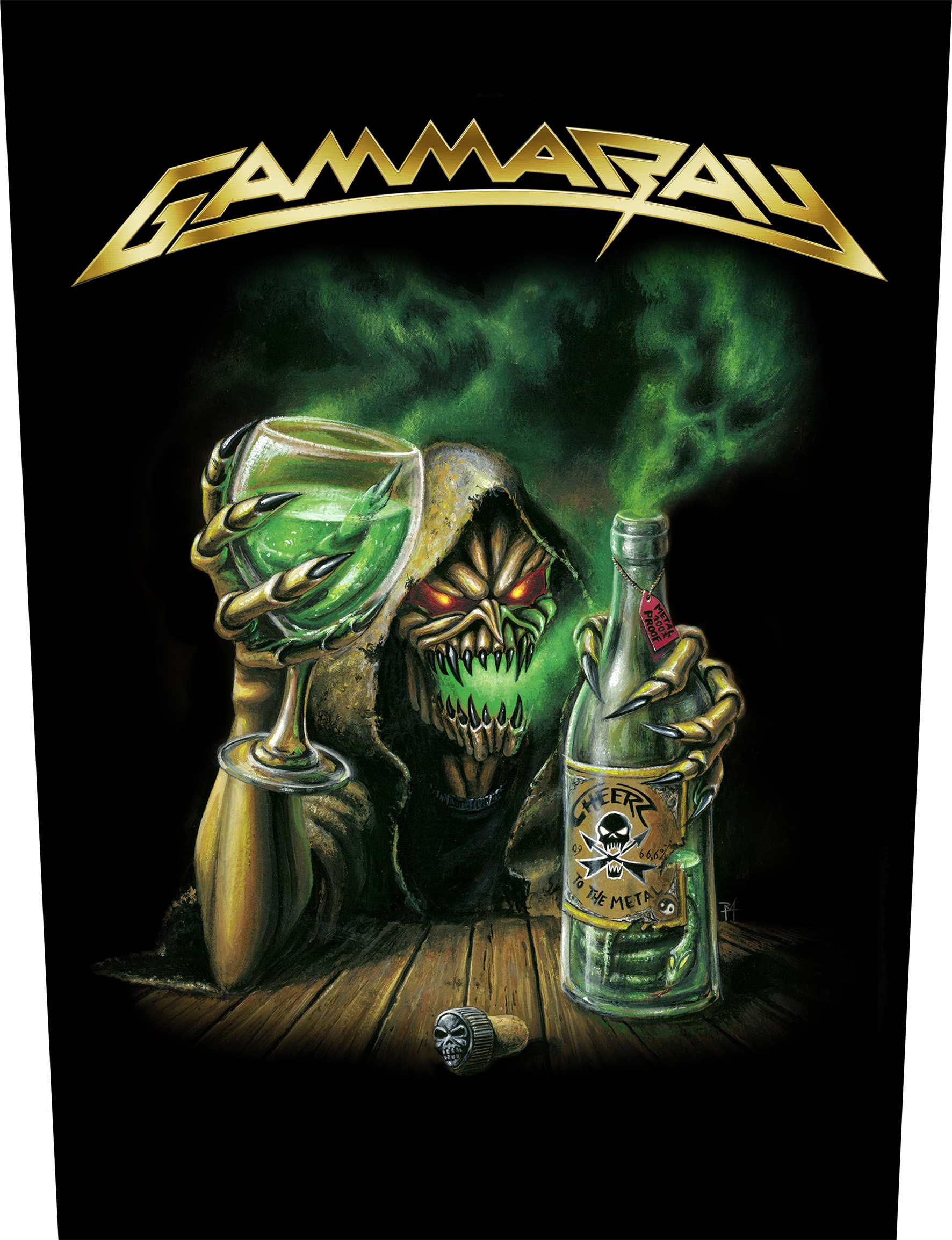 Gamma Ray | absinth | backpatch