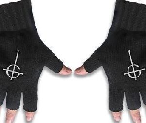 Ghost | logo | fingerless gloves