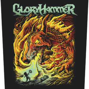 Gloryhammer | hail to the hoots | backpatch