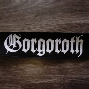 Gorgoroth | logo | back stripe