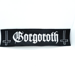 Gorgoroth | logo | stripe patch