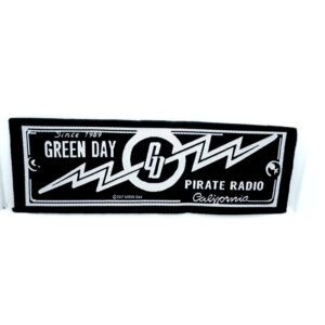 Green Day | pirate radio | stripe patch