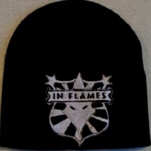In Flames | shield logo | beanie