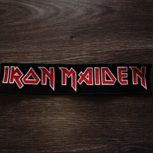 Iron Maiden | logo | back stripe