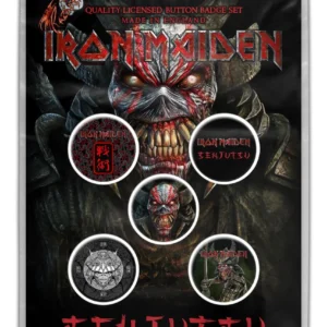 Iron Maiden | senjutsu | button set