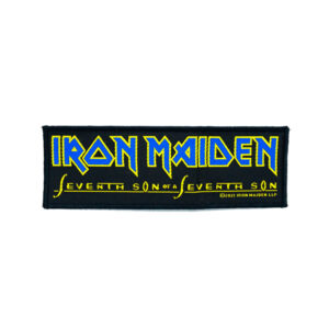 Iron Maiden | seventh son of the seventh son logo | stripe patch