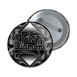 King Diamond | logo | button - 32 mm