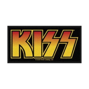 Kiss | red and yellow logo | patch