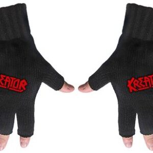 Kreator | logo | fingerless gloves