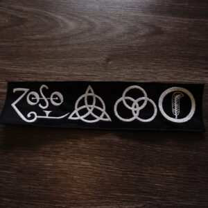 Led Zeppelin | logo | back stripe